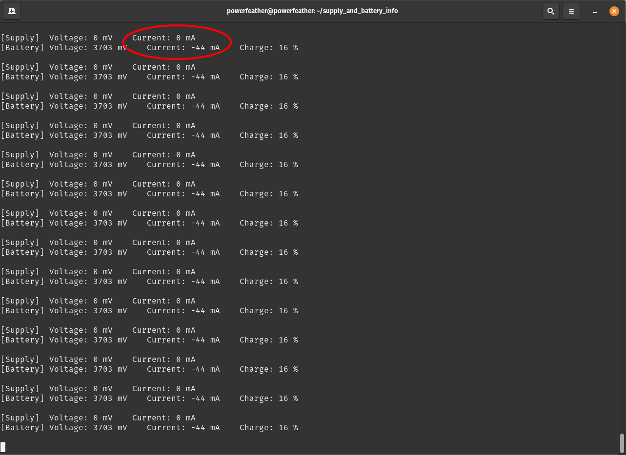 ESP-IDF discharging demonstration