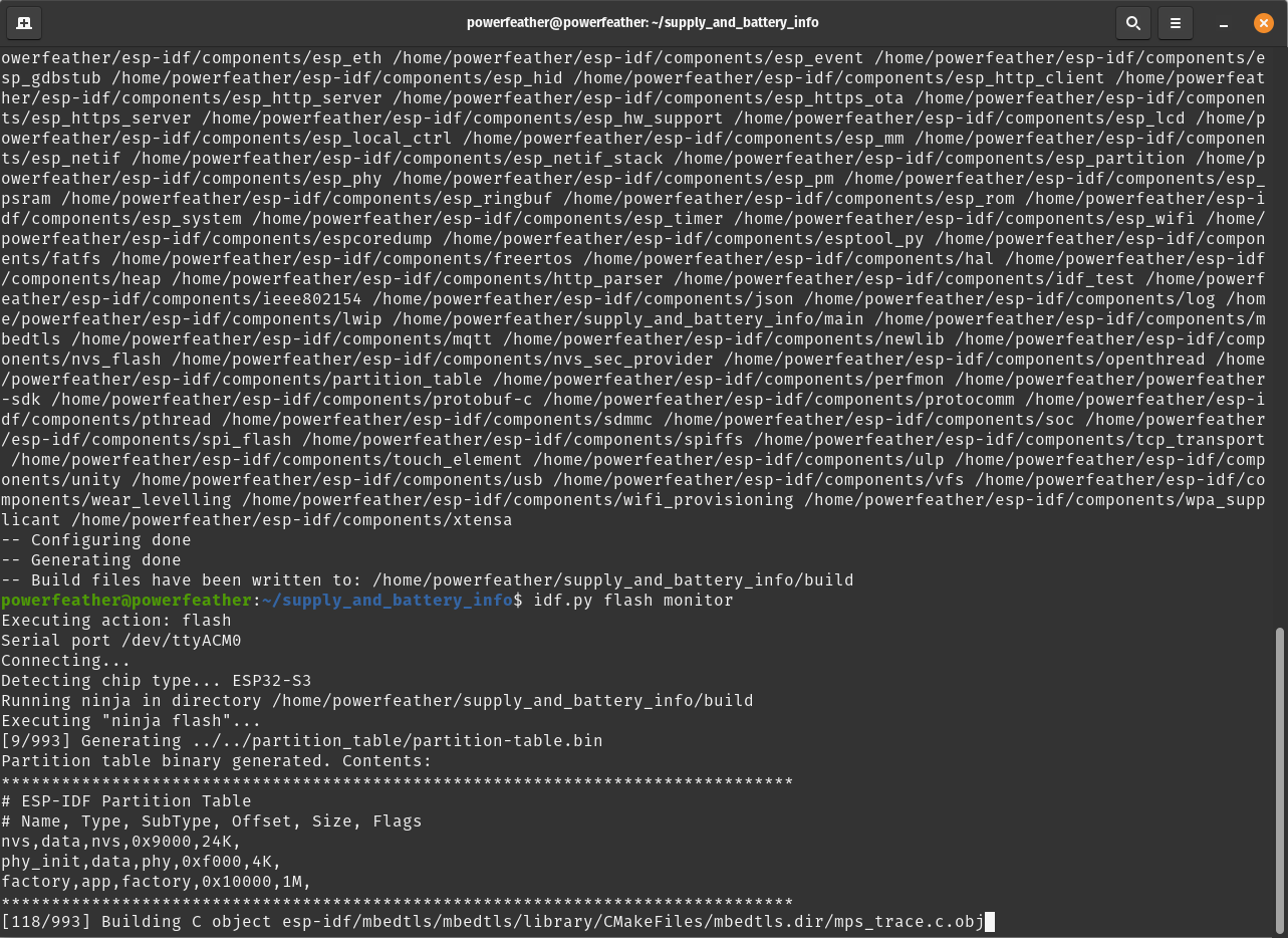 Building example project