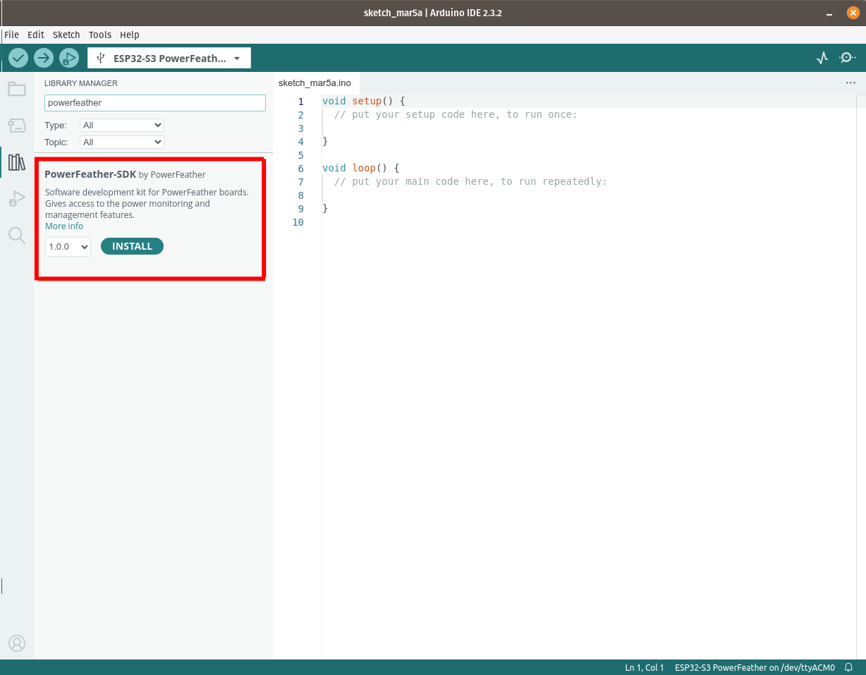 Installing PowerFeather-SDK